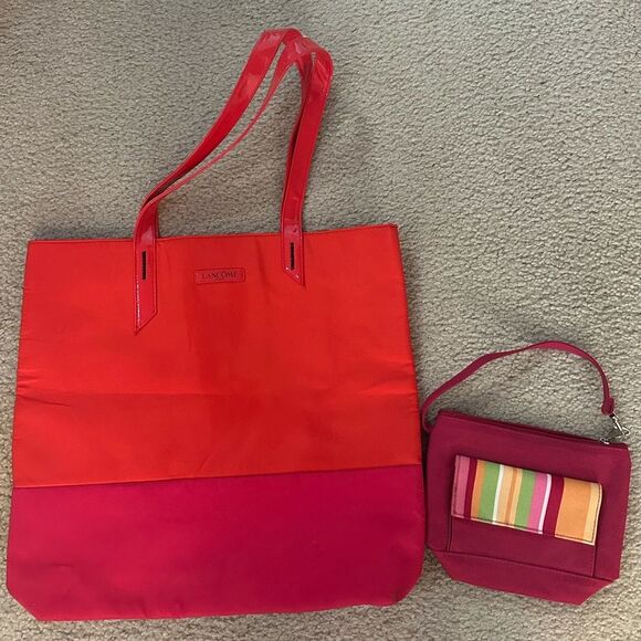 Lancôme Tote Bag & Mini Bag - Picture 1 of 7